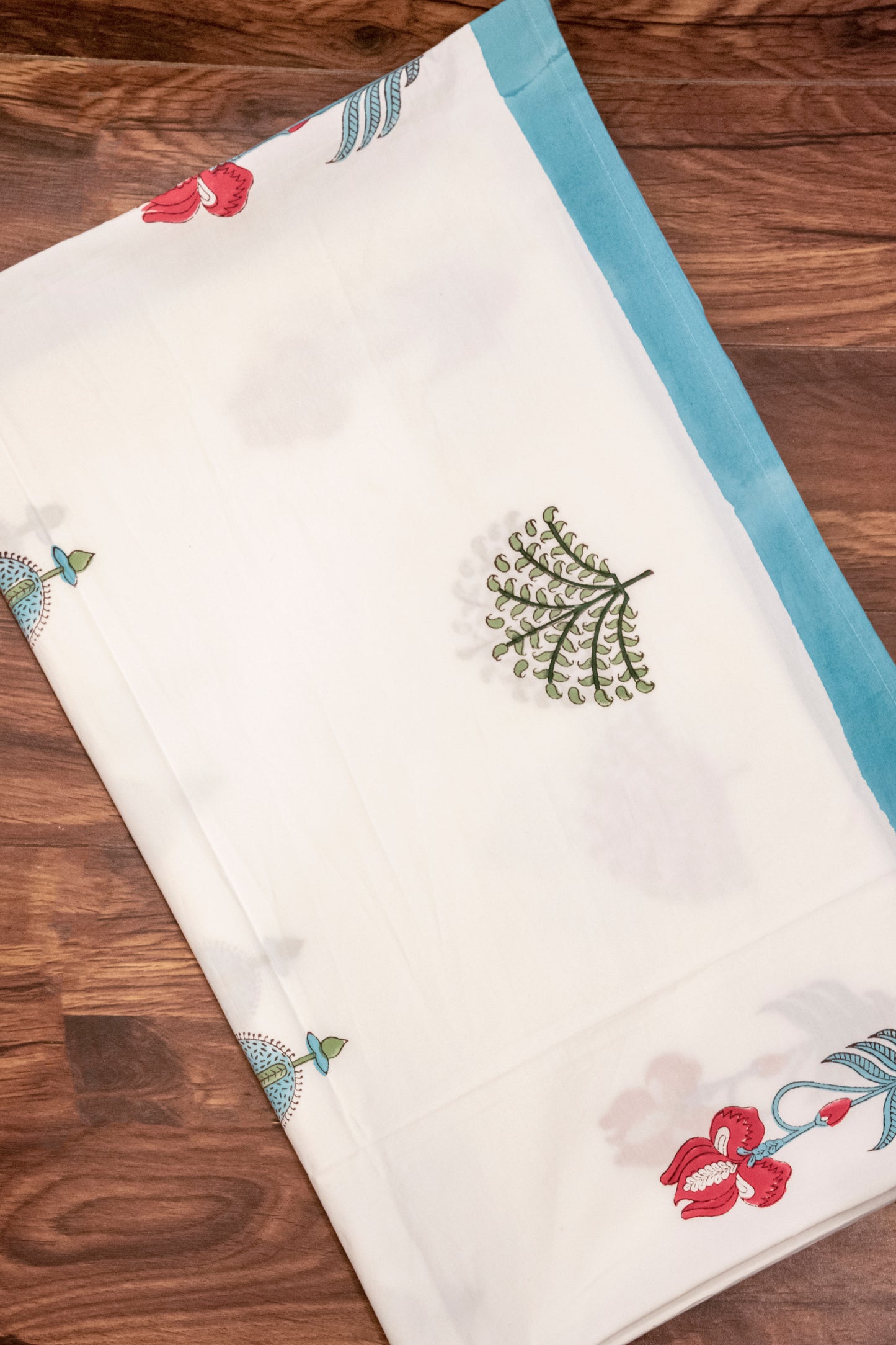 Eloquent Block Printed Bedsheet