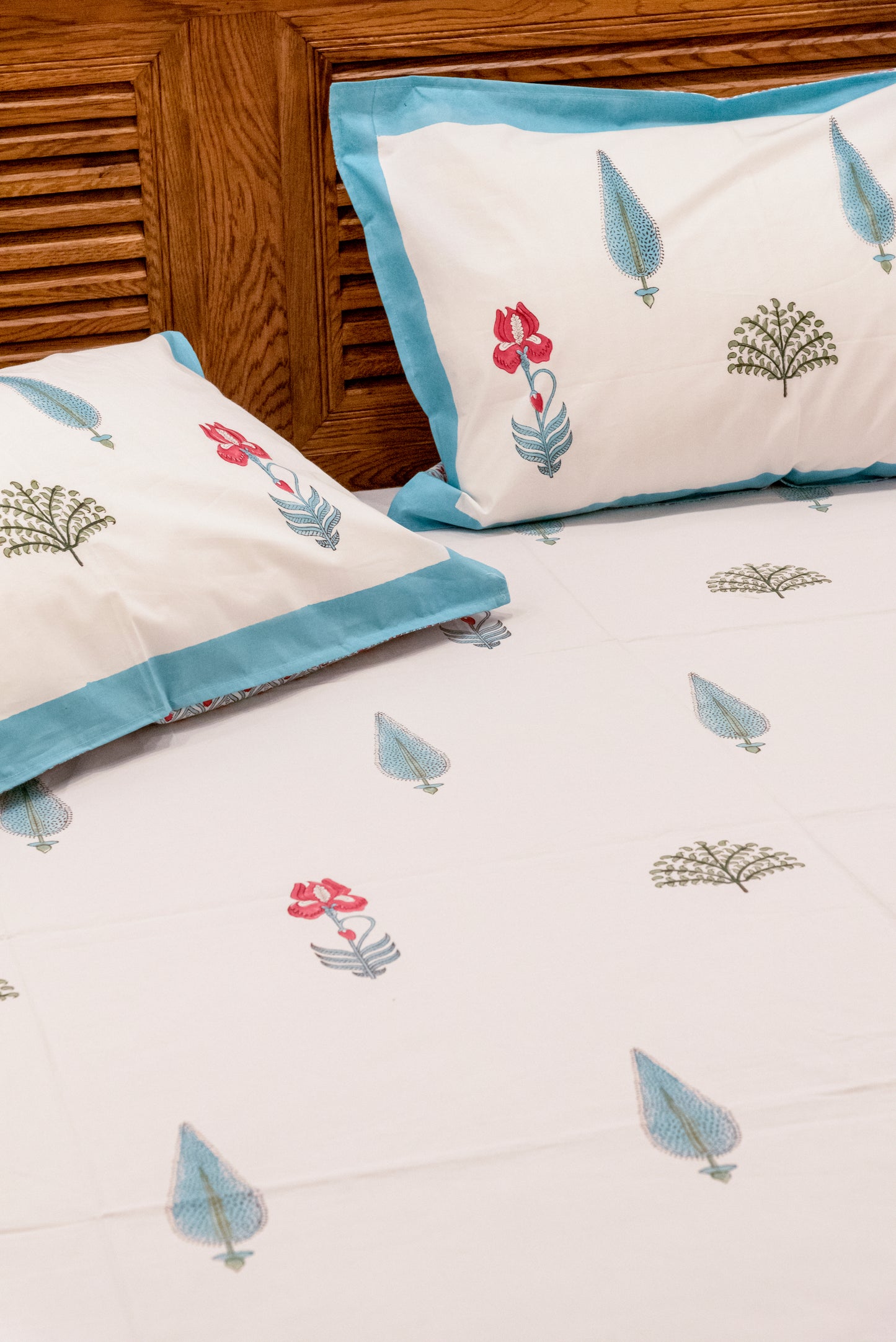 Eloquent Block Printed Bedsheet