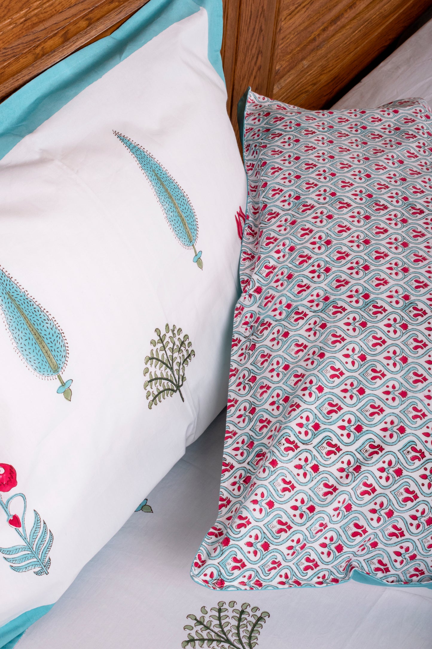 Eloquent Block Printed Bedsheet