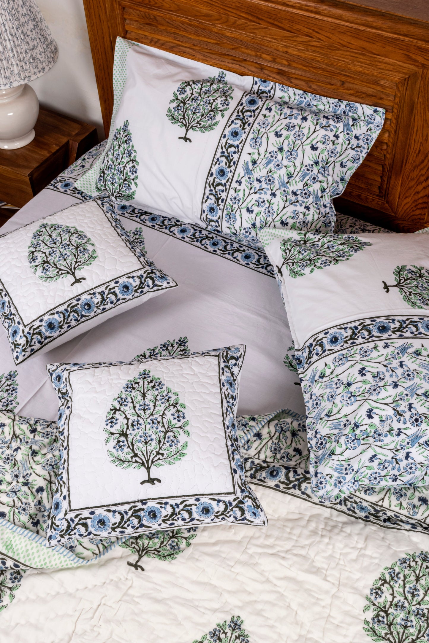Enchanting Block Printed Quilt