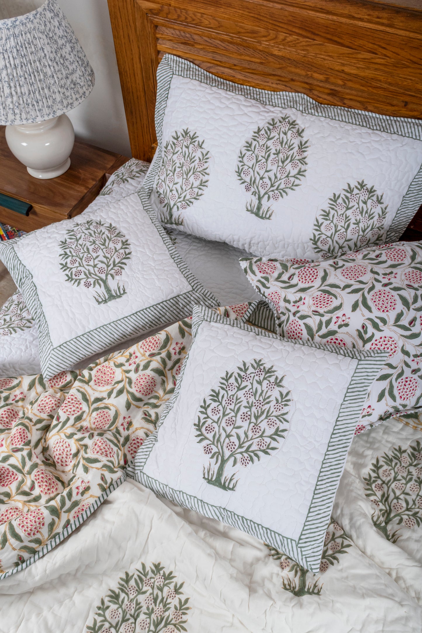 Magnolia Block Printed Quilt