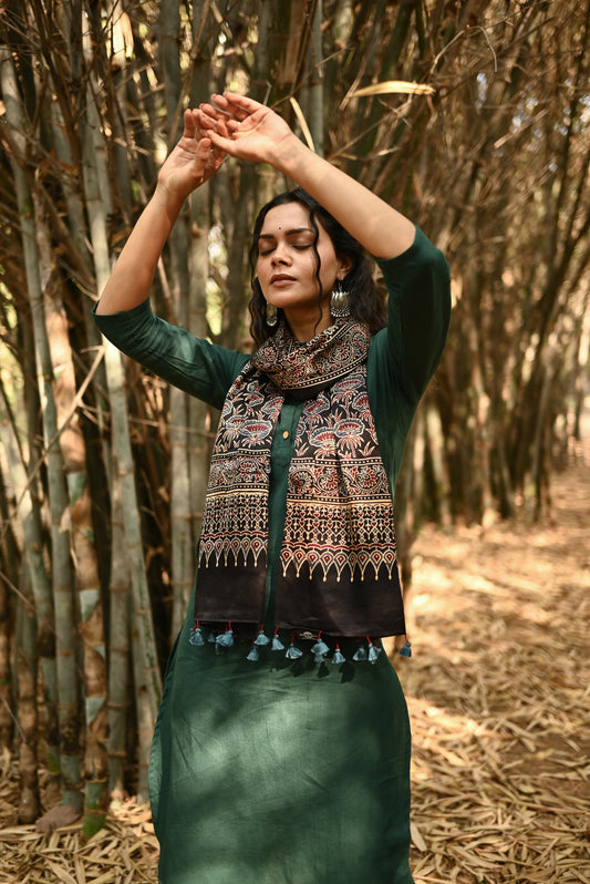 Nazma Ajrak Stole