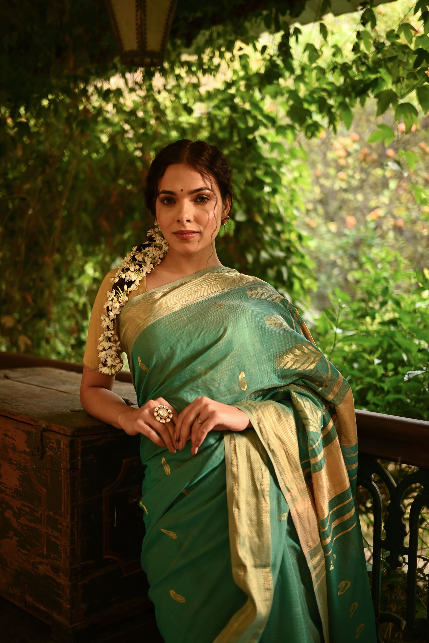 Vibha Maheshwari Handwoven Saree