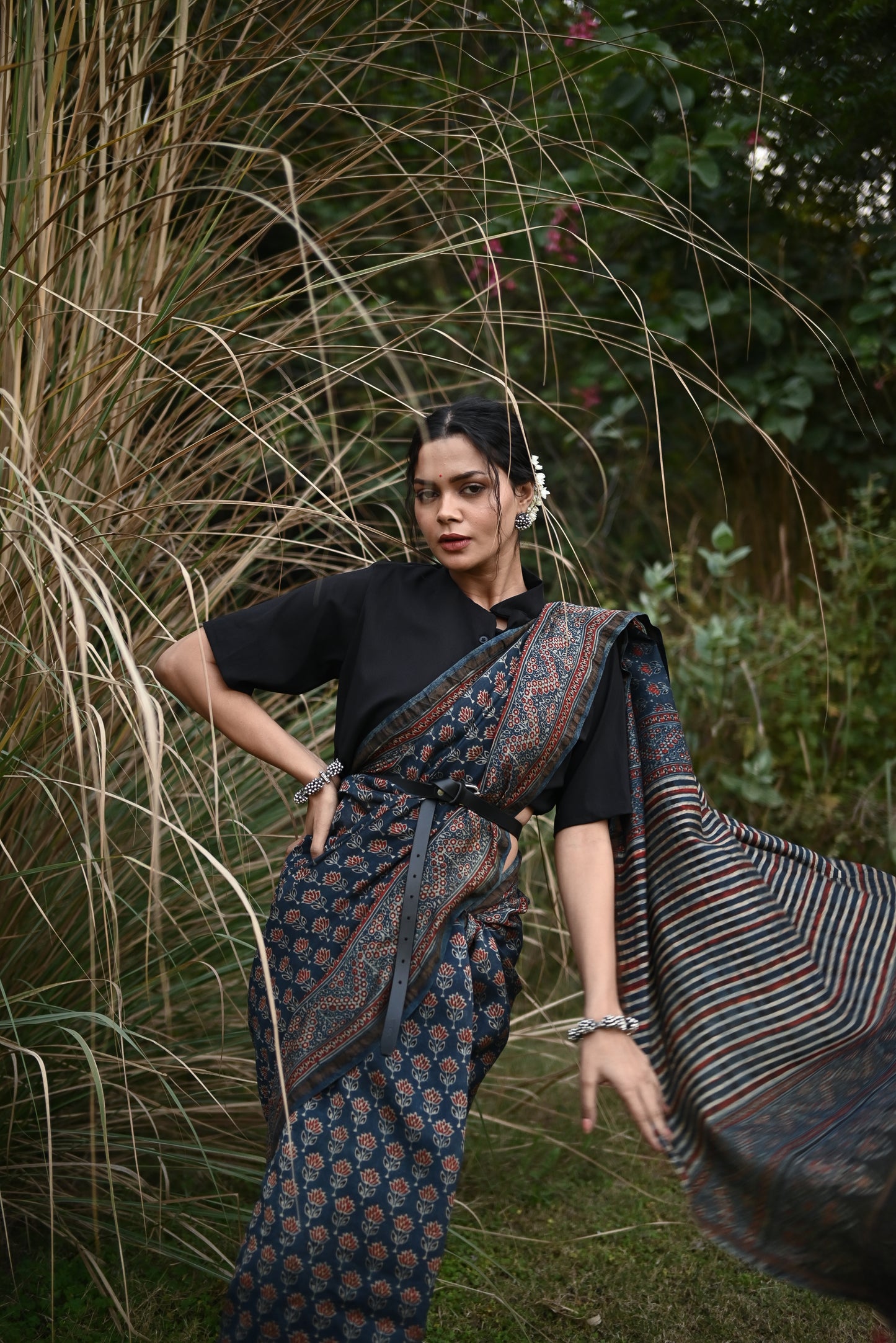 Beebee chanderi silk Saree