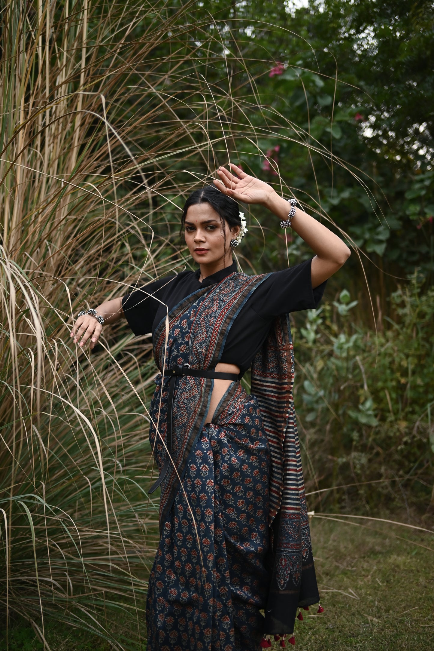 Beebee chanderi silk Saree