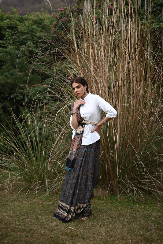 Liba Modal Silk Handwoven Saree