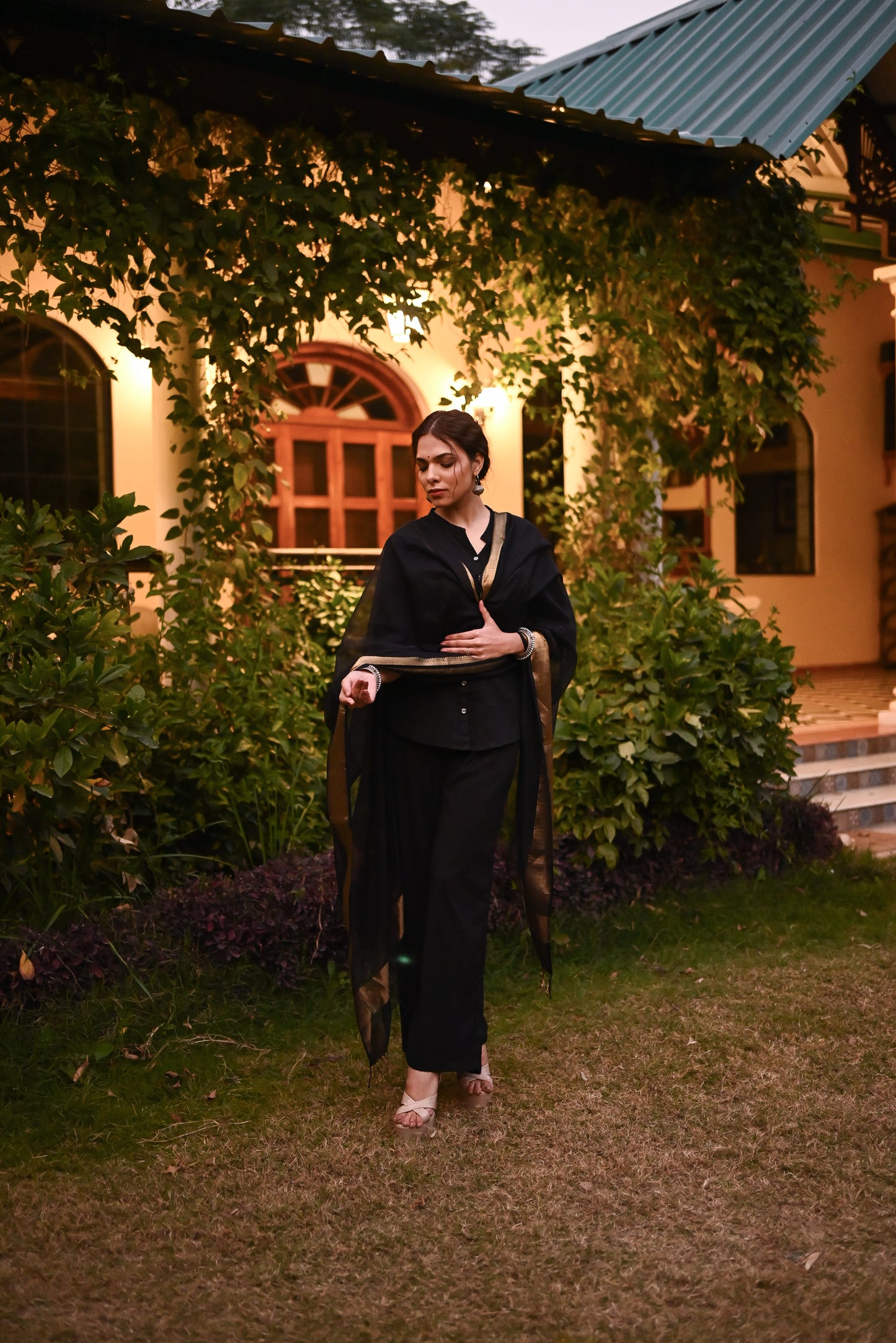 Bina Maheshwari Handwoven Dupatta