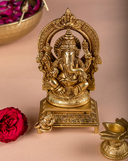 Brass Ganesha