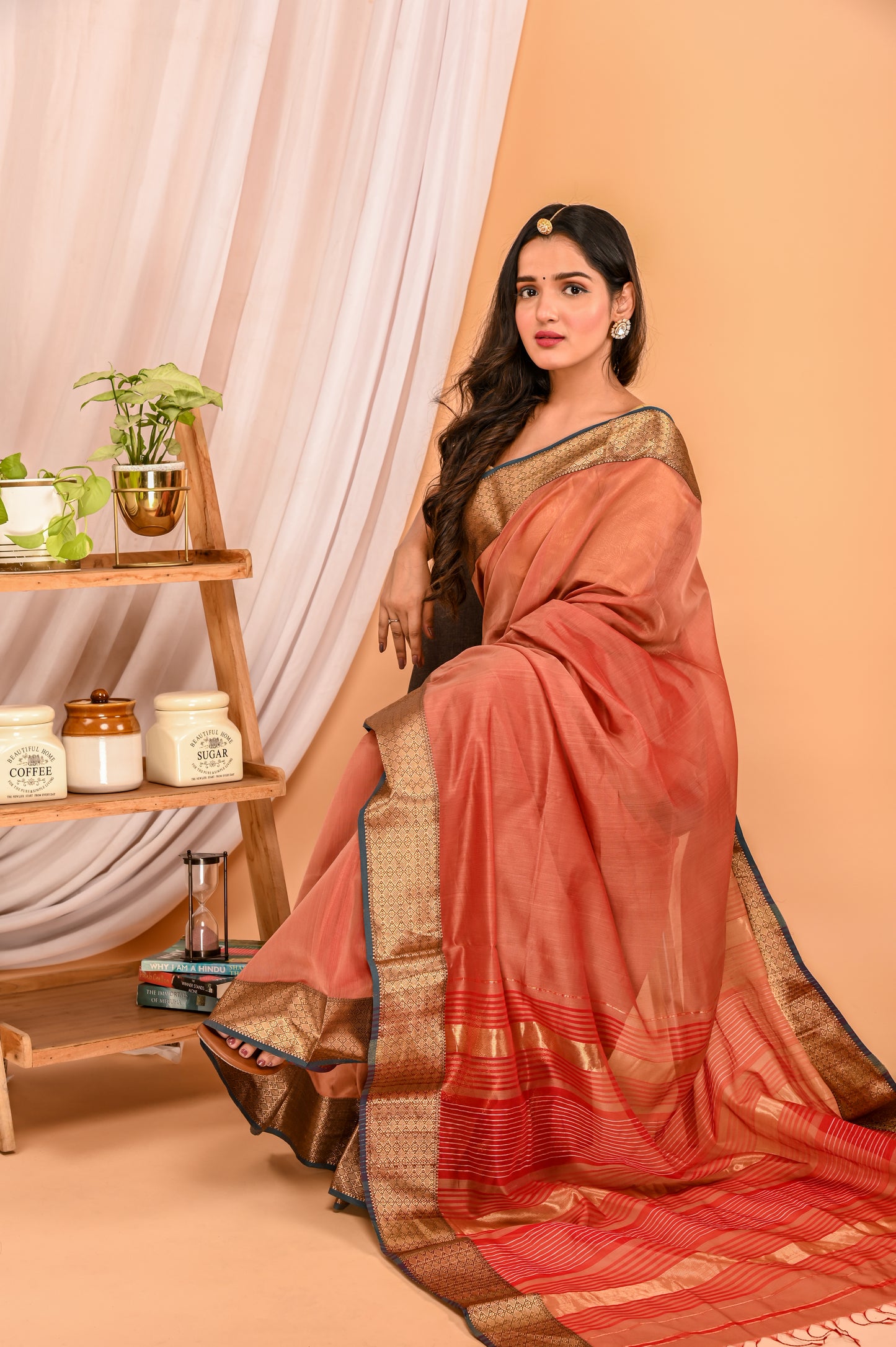 Sarmila Maheshwari Handwoven Saree