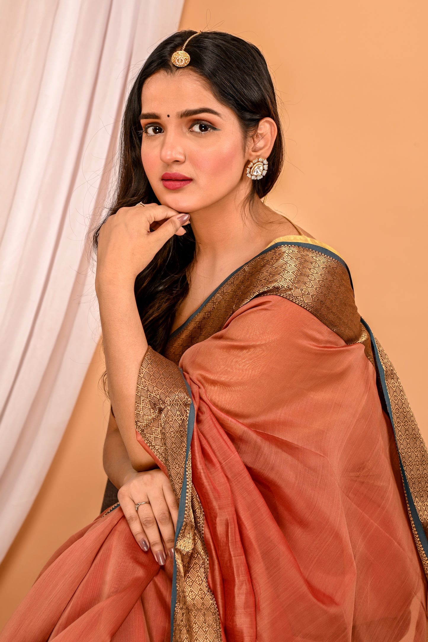 Sarmila Maheshwari Handwoven Saree