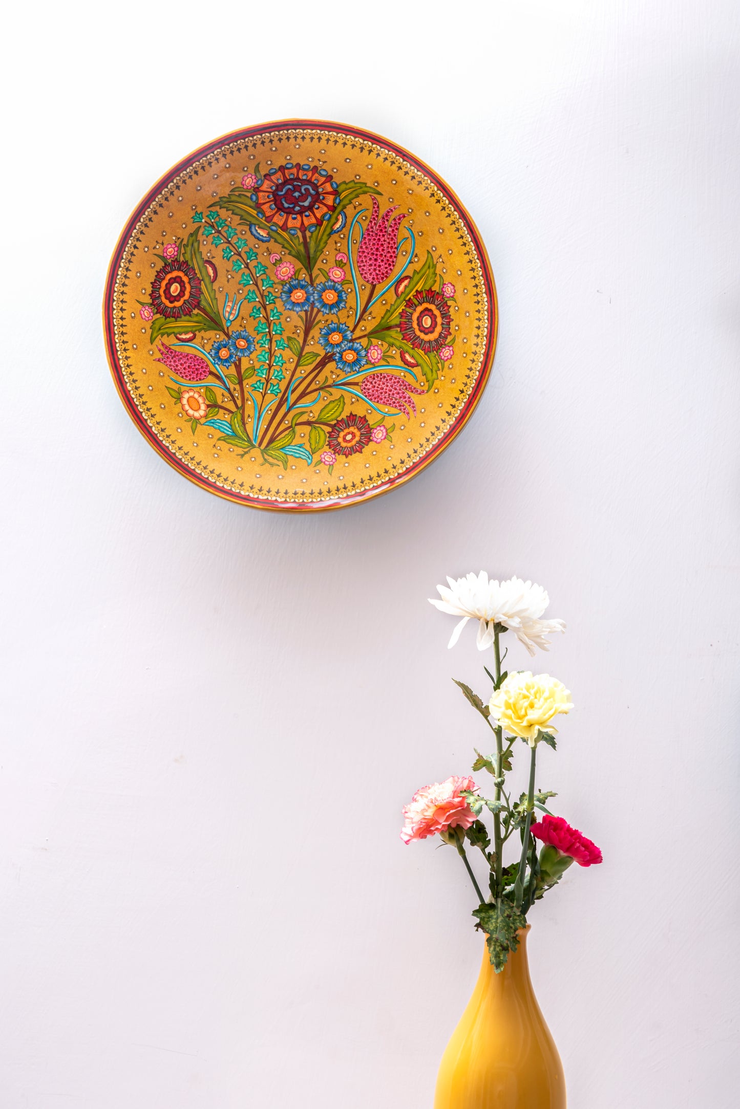 Kashmiri Paper Mache Wall Plate