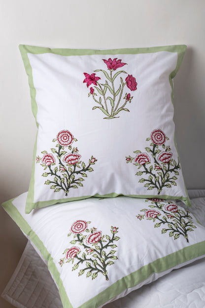 Tantalizing Block Printed Cushion Cover Set of 2