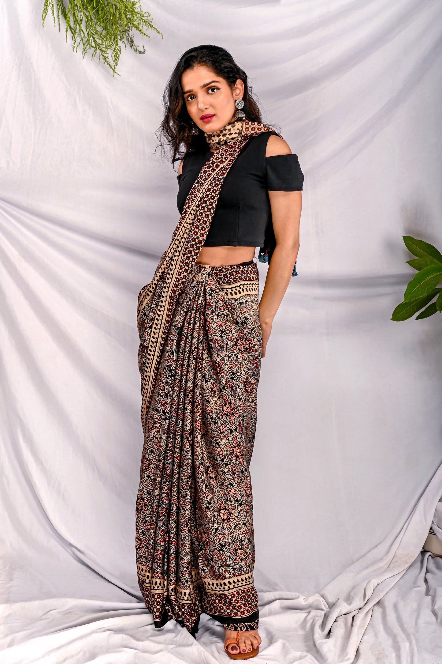 Funoon Modal Silk Saree